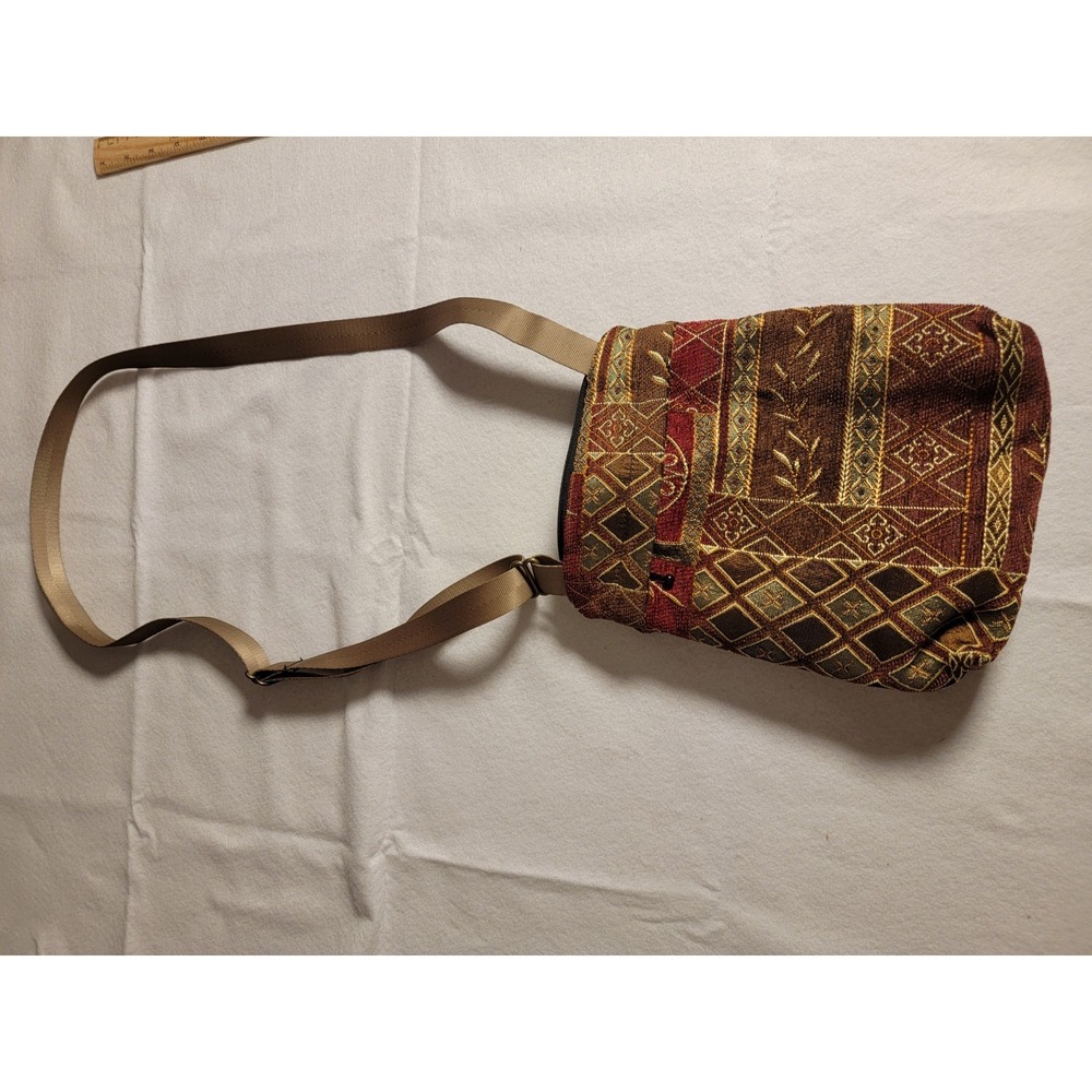 WILD‎ WEST Crossbody Bag Tapestry Boho Style Purse Boulder Colorado Handbag Co.